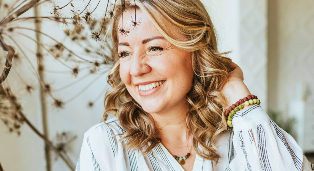 smiling woman